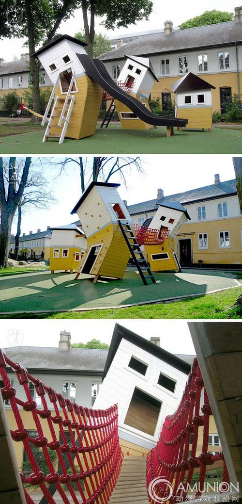 monstrum设计的疯狂儿童游乐场多图